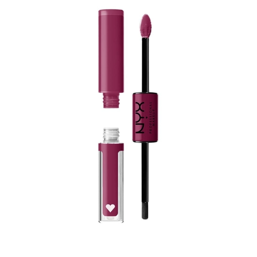 2 x NYX Shine Loud Vegan High Shine Liquid Lipstick, In Charge